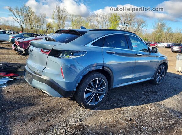 3PCAJ5JR8SF103098 2025 INFINITI QX55 Blue Tył prawy