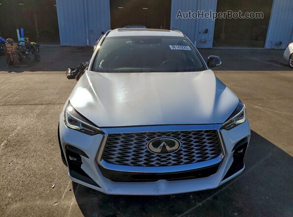 3PCAJ5JR9SF100792 2025 INFINITI QX55 White Widok z przodu