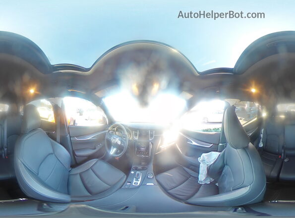 3PCAJ5JR9SF100792 2025 INFINITI QX55 White Widok wnętrza 360 stopni