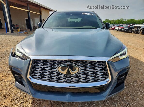 3PCAJ5LR1PF103528 2023 INFINITI QX55 Blue წინა ხედი