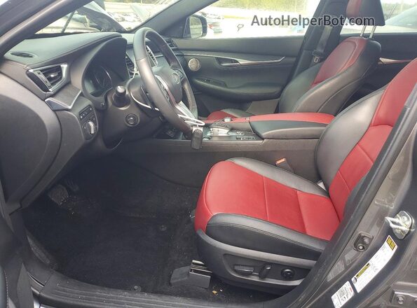 3PCAJ5LR1RF101328 2024 INFINITI QX55 Gray Widok wnętrza z przodu