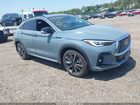 2024 Infiniti Qx55 Sensory Awd Blue vin: 3PCAJ5LR6RF108758