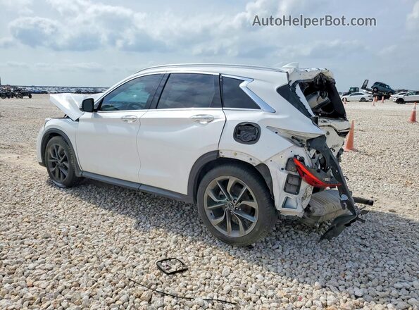 3PCAJ5M10KF100900 2019 INFINITI QX50 White Հետևի ձախ