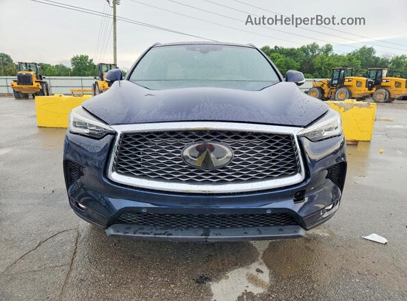 3PCAJ5M10KF145240 2019 INFINITI QX50 Синий Вид спереди