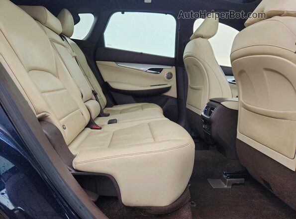 3PCAJ5M10KF145240 2019 INFINITI QX50 Синий Вид задней части салона