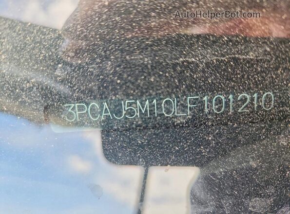 3PCAJ5M10LF101210 2020 INFINITI QX50 Серый Вид наклейки с VIN-кодом