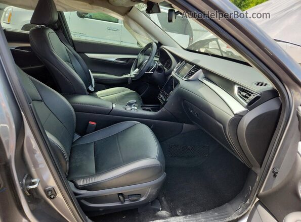 3PCAJ5M10LF101210 2020 INFINITI QX50 Серый Вид салона спереди