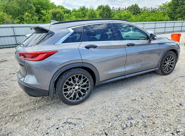 3PCAJ5M10LF101210 2020 INFINITI QX50 Серый Задняя правая четверть