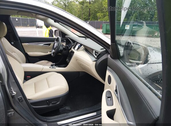 3PCAJ5M11KF107032 2019 INFINITI QX50 Серый Вид салона спереди
