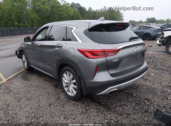 3PCAJ5M11KF107032 2019 INFINITI QX50 Серый Задняя левая четверть