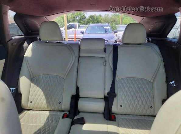 3PCAJ5M12KF109940 2019 INFINITI QX50 Blue უკანა სავარძლების ხედი