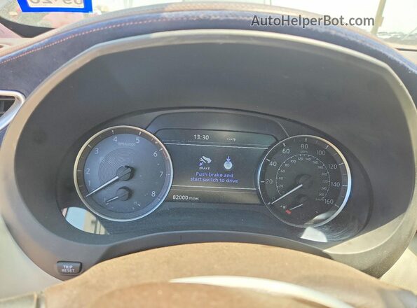 3PCAJ5M12KF109940 2019 INFINITI QX50 Blue ხელსაწყოთა პანელის ხედი
