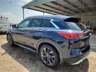 2019 Infiniti Qx50 Essential Blue vin: 3PCAJ5M12KF109940 Damage: Left Qtr Panel, Heavy Scratch, 1/8 To 1/2 Inch