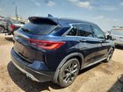 2019 Infiniti Qx50 Essential Blue vin: 3PCAJ5M12KF109940 Damage: Rear Bumper/Cover, Scraped, 1/2 To 1 Inch