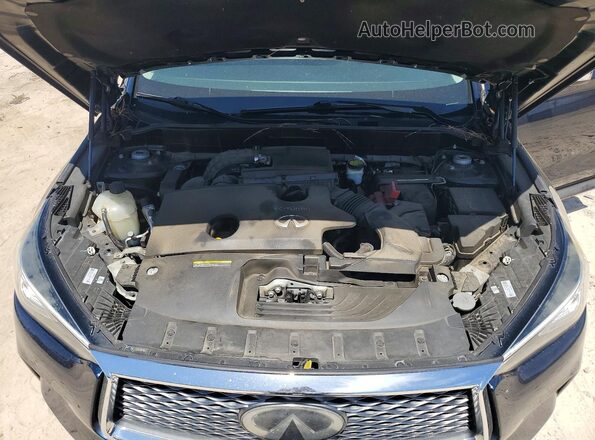 3PCAJ5M12KF135857 2019 INFINITI QX50 Синий Вид подкапотного пространства