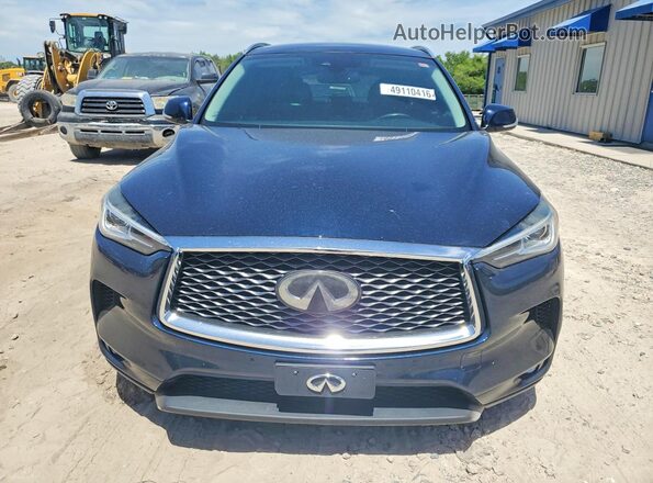 3PCAJ5M12KF135857 2019 INFINITI QX50 Синий Вид спереди