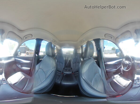 3PCAJ5M12KF135857 2019 INFINITI QX50 Синий Панорамный вид салона 360°