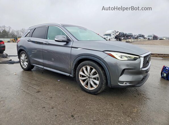 3PCAJ5M14KF102553 2019 INFINITI QX50 Charcoal Передня права чверть