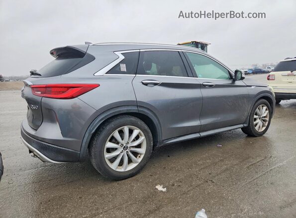 3PCAJ5M14KF102553 2019 INFINITI QX50 Charcoal Задня права чверть