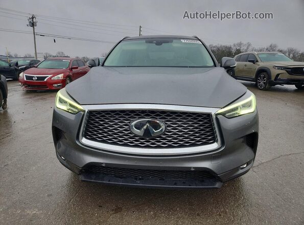 3PCAJ5M14KF102553 2019 INFINITI QX50 Charcoal Вид спереду