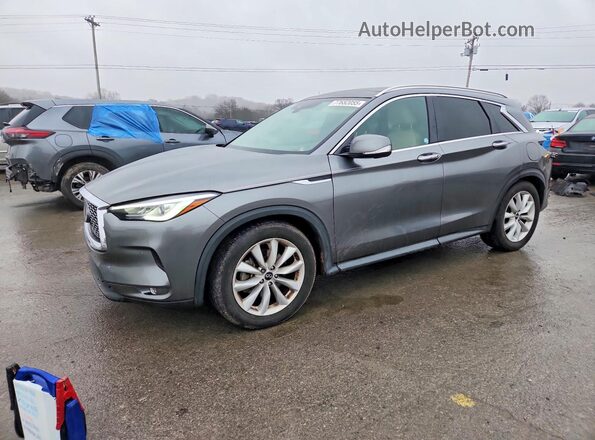 3PCAJ5M14KF102553 2019 INFINITI QX50 Charcoal Передня ліва чверть