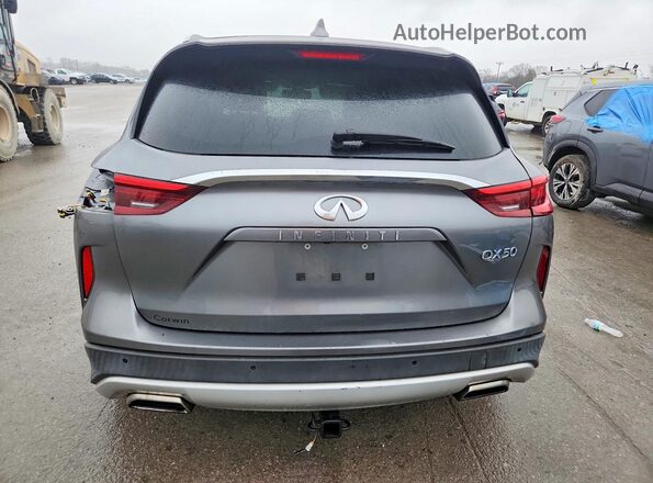 3PCAJ5M14KF102553 2019 INFINITI QX50 Charcoal Вид ззаду
