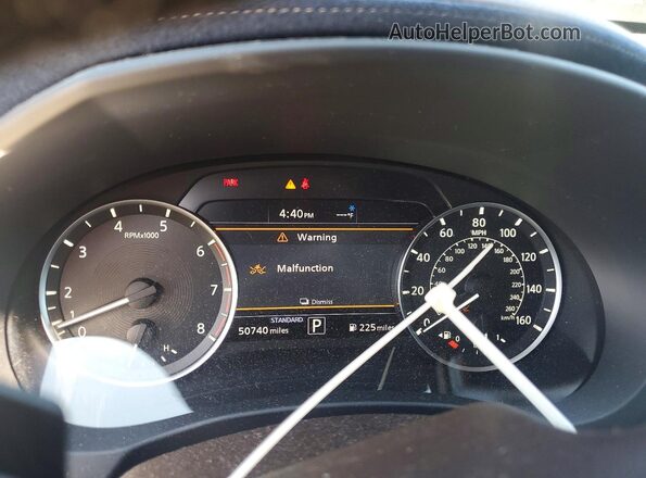 3PCAJ5M14KF138002 2019 INFINITI QX50 Серый Вид щитка приборов