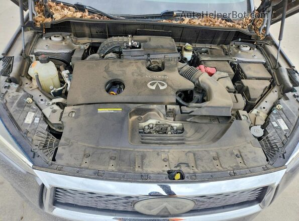 3PCAJ5M15KF124299 2019 INFINITI QX50 Серый Вид задней части салона