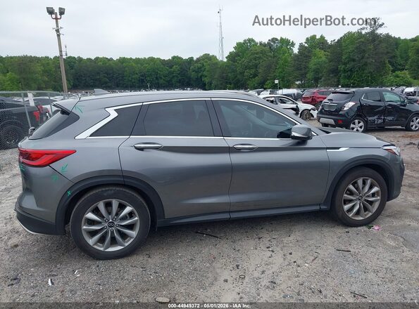 3PCAJ5M15LF100442 2020 INFINITI QX50 Серый Вид задней части салона