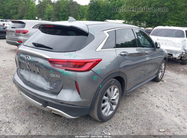 3PCAJ5M15LF100442 2020 INFINITI QX50 Серый Задняя правая четверть