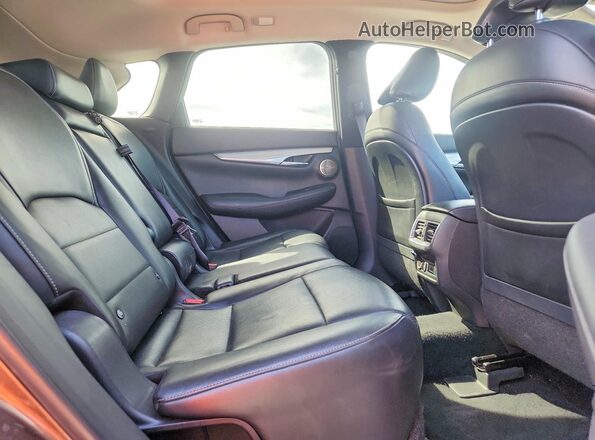 3PCAJ5M16KF106880 2019 INFINITI QX50 Коричневый Вид задних сидений