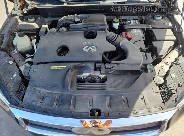3PCAJ5M16KF106880 2019 INFINITI QX50 Коричневый Вид задней части салона
