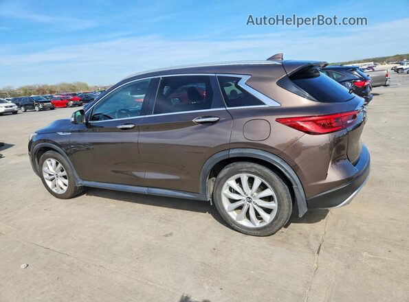 3PCAJ5M16KF106880 2019 INFINITI QX50 Коричневый Задняя левая четверть