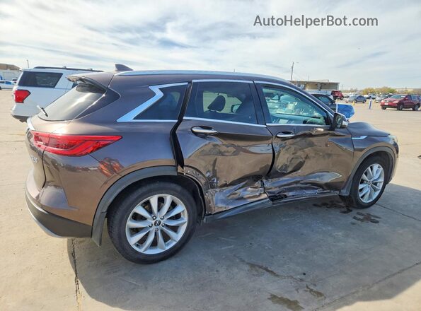 3PCAJ5M16KF106880 2019 INFINITI QX50 Коричневый Задняя правая четверть
