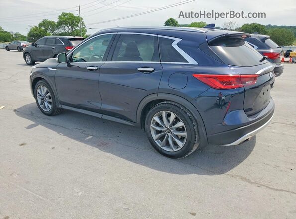 3PCAJ5M17LF118554 2020 INFINITI QX50 Синий Задняя левая четверть