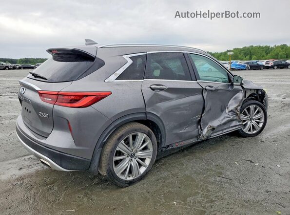 3PCAJ5M19LF117826 2020 INFINITI QX50 Серый Задняя правая четверть