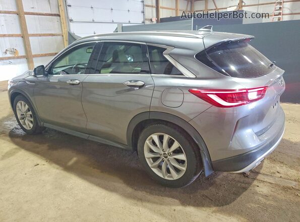 3PCAJ5M30KF101353 2019 INFINITI QX50 Серебряный Задняя левая четверть