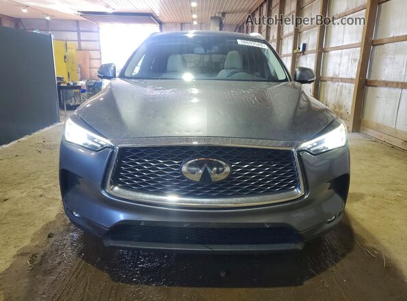 3PCAJ5M30KF101353 2019 INFINITI QX50 Серебряный Вид спереди