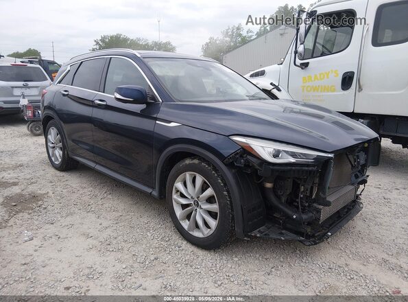 3PCAJ5M30KF102311 2019 INFINITI QX50 Черный Передняя правая четверть