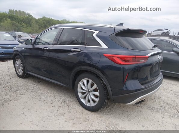 3PCAJ5M30KF102311 2019 INFINITI QX50 Черный Задняя левая четверть