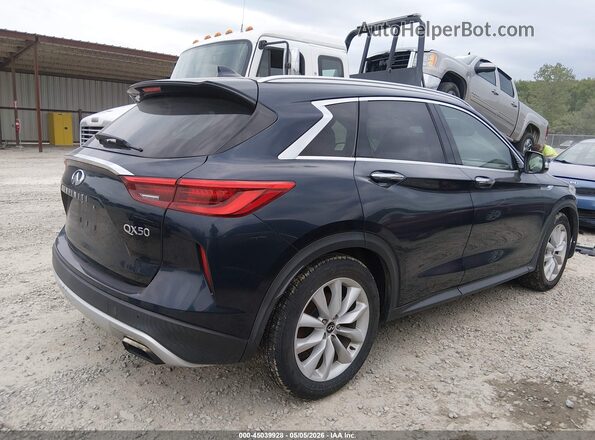 3PCAJ5M30KF102311 2019 INFINITI QX50 Черный Задняя правая четверть