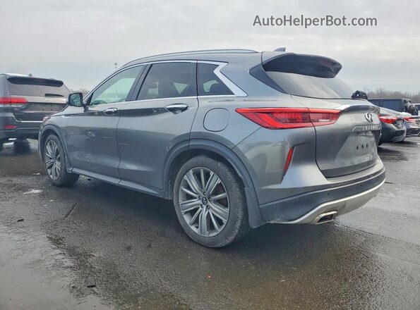 3PCAJ5M30KF104544 2019 INFINITI QX50 Серый Задняя левая четверть