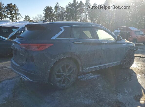 3PCAJ5M30KF111512 2019 INFINITI QX50 Black უკანა მარჯვენა