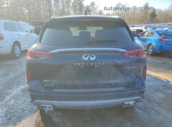 3PCAJ5M30KF111512 2019 INFINITI QX50 Black უკანა ხედი