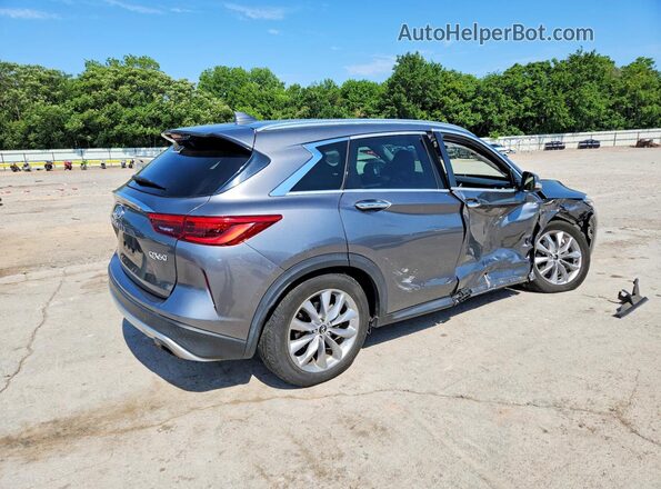 3PCAJ5M30KF143540 2019 INFINITI QX50 Серый Задняя правая четверть