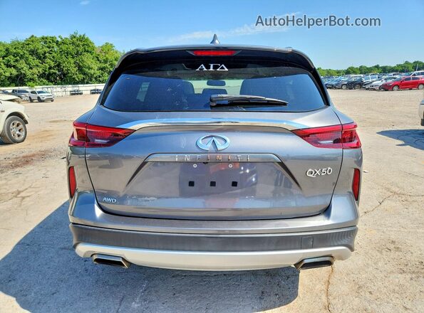 3PCAJ5M30KF143540 2019 INFINITI QX50 Серый Вид сзади