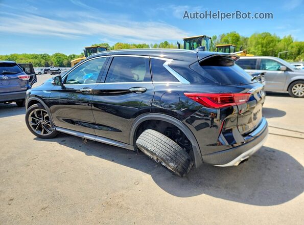 3PCAJ5M31KF103757 2019 INFINITI QX50 Черный Задняя левая четверть