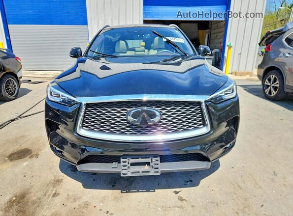 3PCAJ5M31KF103757 2019 INFINITI QX50 Черный Вид спереди