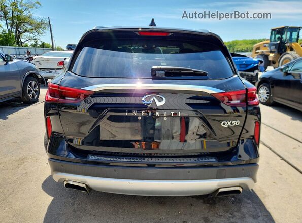 3PCAJ5M31KF103757 2019 INFINITI QX50 Черный Вид сзади