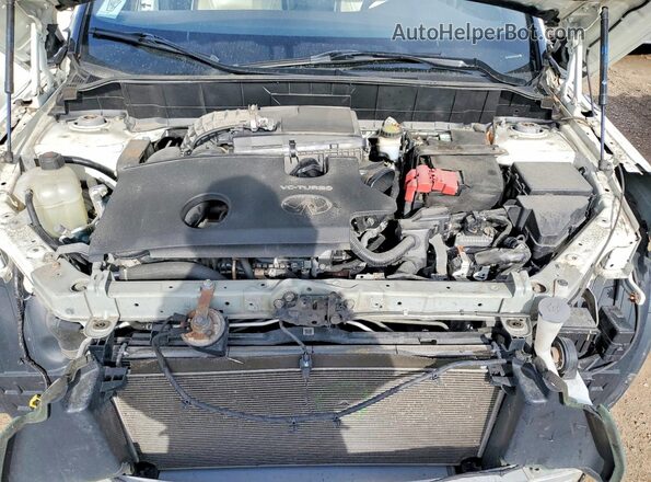 3PCAJ5M31KF122681 2019 INFINITI QX50 White Widok wnętrza z tyłu